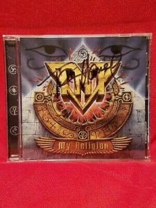 My Religion Autographed TNT CD Tony Harnell
