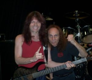 Rudy Sarzo with Dio