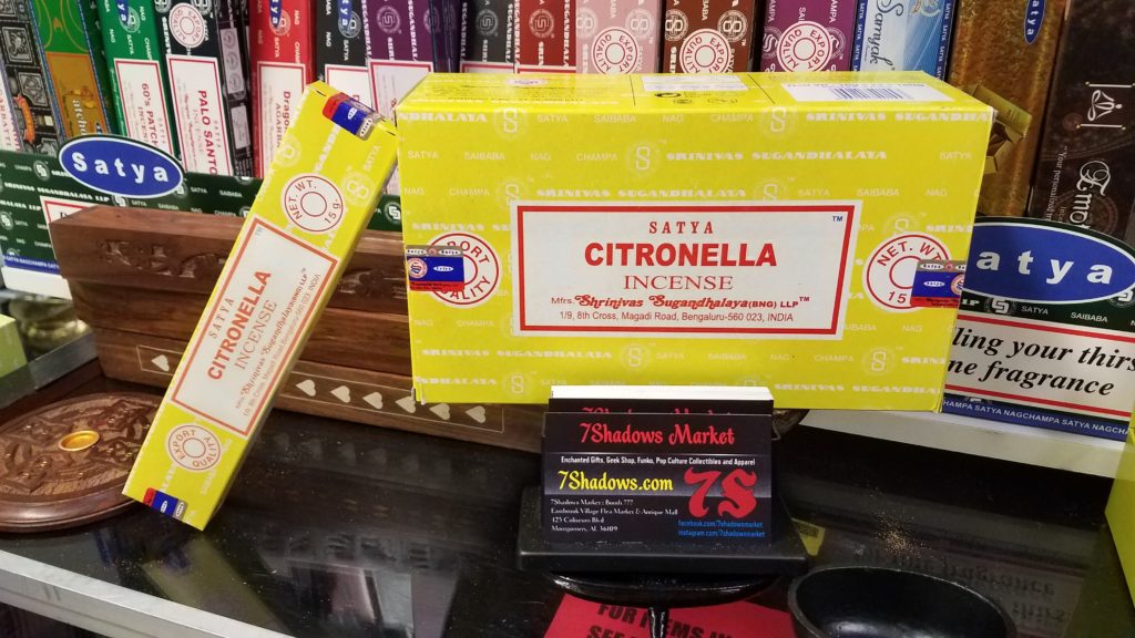 Satya Citronella hand rolled incense : imported from India