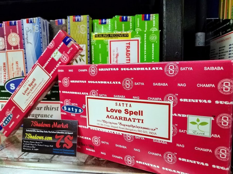 Satya Love Spell hand rolled incense : imported from India