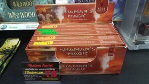 <span style="color: yellow;">Shaman's Magic</span><br>
Damask Rose, Jasmine, Peony, Violet Soul Sticks Shaman's Magic