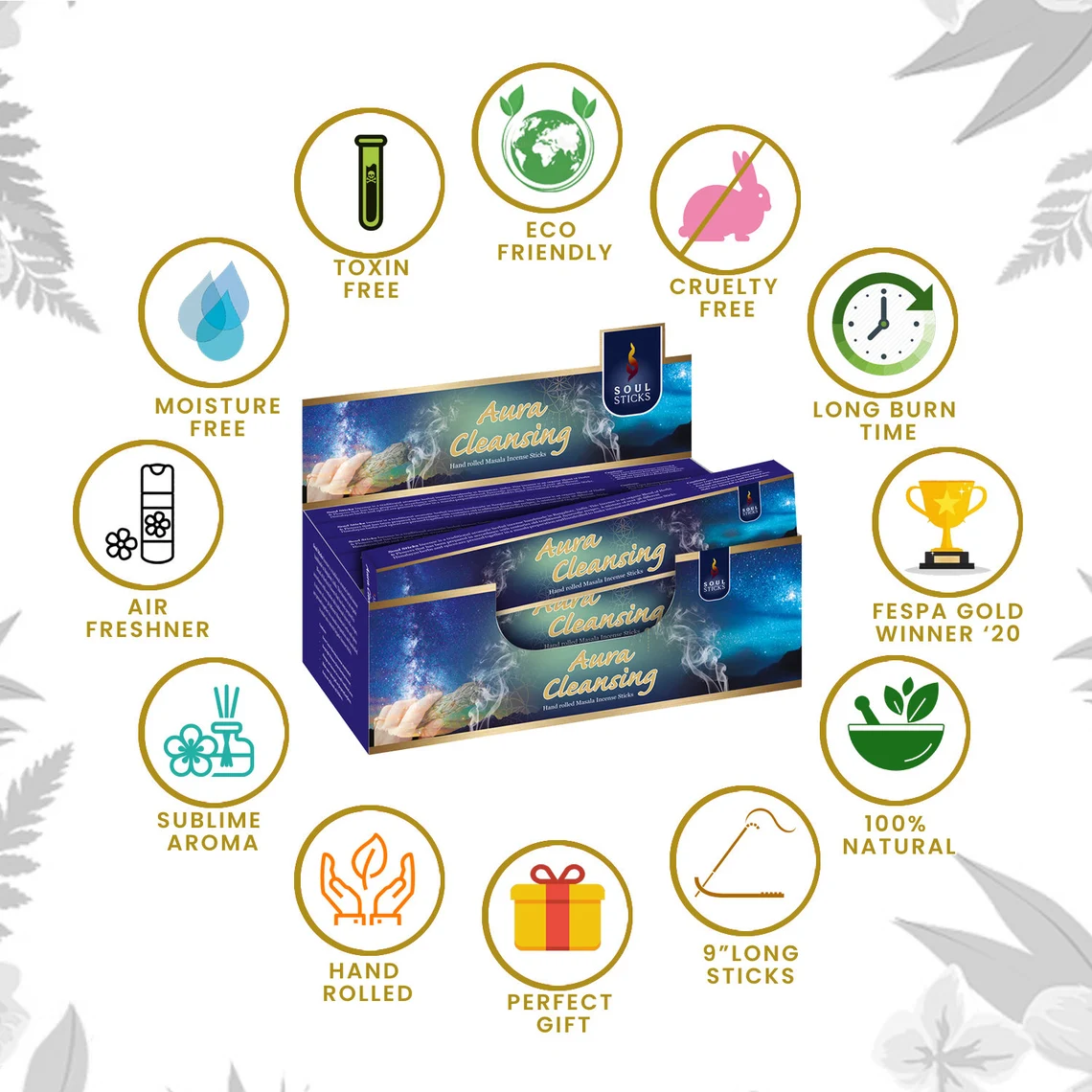 aura cleansing incense soul sticks