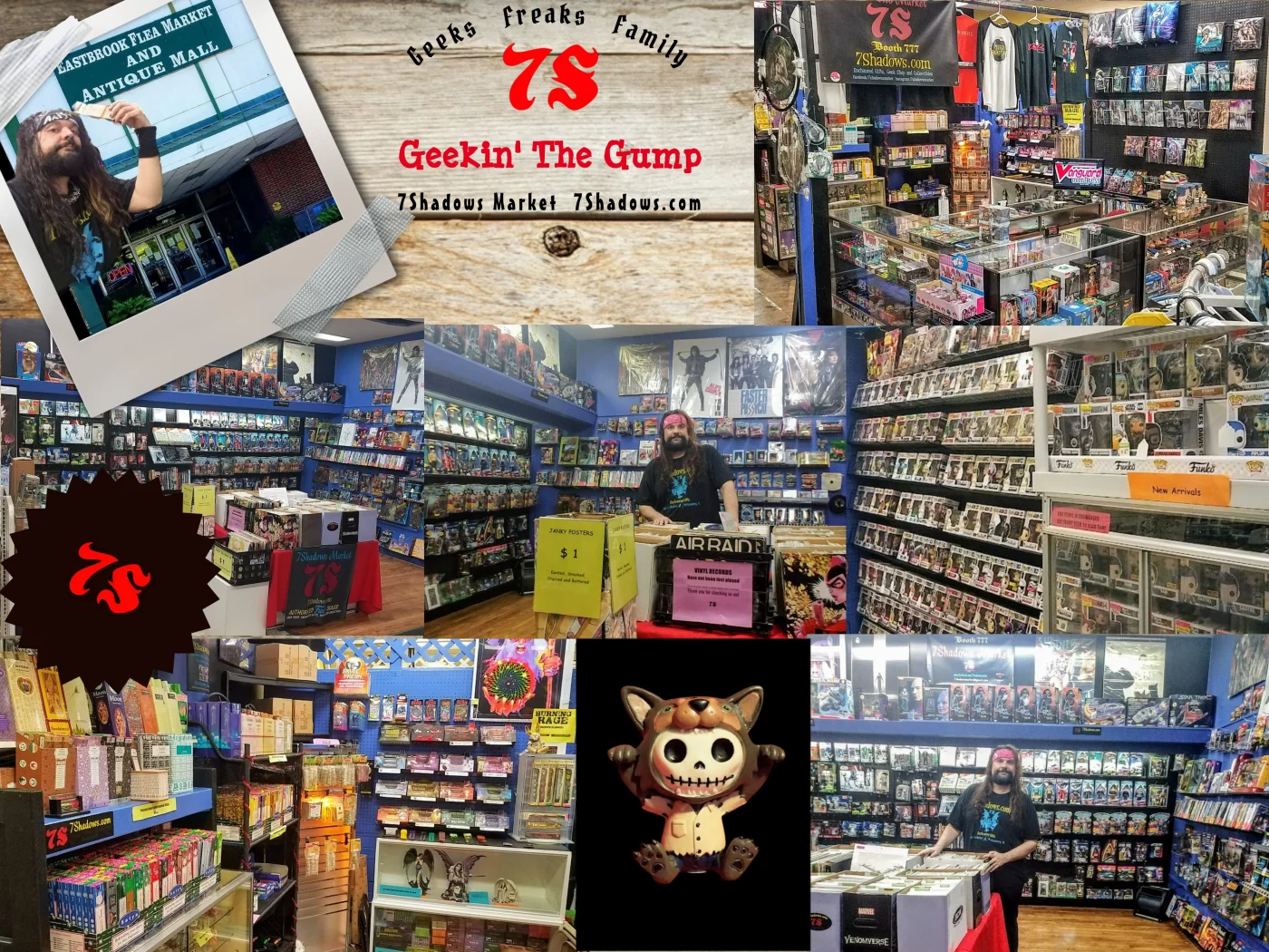 Year 7. 7Shadows Market Enchanted Geek Shop in Montgomery Alabama