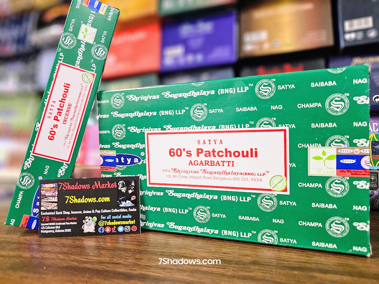 Satya 60's Patchouli hand rolled incense : imported from India